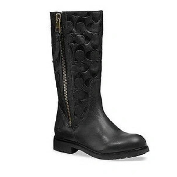 Coach “Valentine” Signature C Logo Boot - Picture 1 of 6